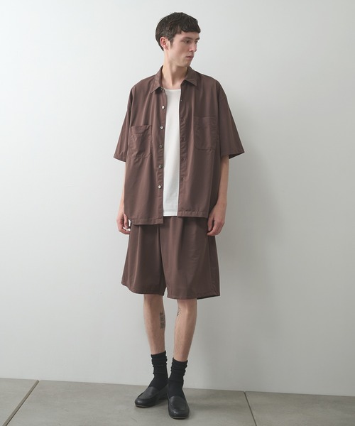 KANEMASA PHIL.(カネマサフィル)の「【KANEMASA PHIL.】36G Nylon Balise SS Shir(シャツ/ブラウス・メンズ・ブラック/ブラウン・M/L)」の8枚目の写真