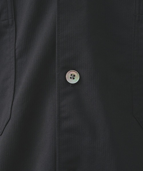 KANEMASA PHIL.(カネマサフィル)の「【KANEMASA PHIL.】36G Nylon Balise SS Shir(シャツ/ブラウス・メンズ・ブラック/ブラウン・M/L)」の6枚目の写真