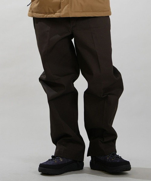Dickies（ディッキーズ）の「Dickies/ディッキーズ ワークパンツ DB2037-W14S/W67S/W68S/W75S/W76S（チノパンツ・メンズ・ダークネイビー/ダークブラウン/チャコールグレー/ブラック/カーキブラウン・34inch/36inch/32inch/30inch）」の3枚目の写真