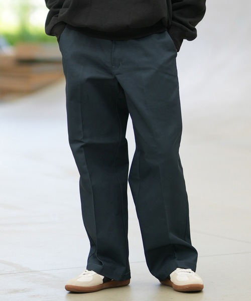 Dickies（ディッキーズ）の「Dickies/ディッキーズ ワークパンツ DB2037-W14S/W67S/W68S/W75S/W76S（チノパンツ・メンズ・ダークネイビー/ダークブラウン/チャコールグレー/ブラック/カーキブラウン・34inch/36inch/32inch/30inch）」の5枚目の写真