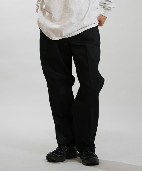 Dickies（ディッキーズ）の「Dickies/ディッキーズ ワークパンツ DB2037-W14S/W67S/W68S/W75S/W76S（チノパンツ・メンズ・ダークネイビー/ダークブラウン/チャコールグレー/ブラック/カーキブラウン・34inch/36inch/32inch/30inch）」の2枚目の写真