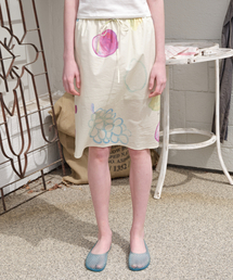 FUN FROM FUN（ファンフロムファン）の「Fruit Basket Skirt, Soft Yellow（スカート）」