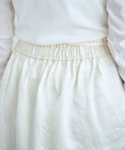 I am I in fact...(アイアムアイインファクト)の「CREAM PANTS(その他パンツ・レディース・アイボリー/ブラック/サックスブルー・FREE)」の21枚目の写真