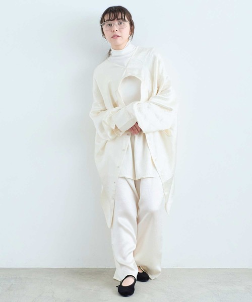 I am I in fact...(アイアムアイインファクト)の「CREAM PANTS(その他パンツ・レディース・アイボリー・FREE)」の2枚目の写真