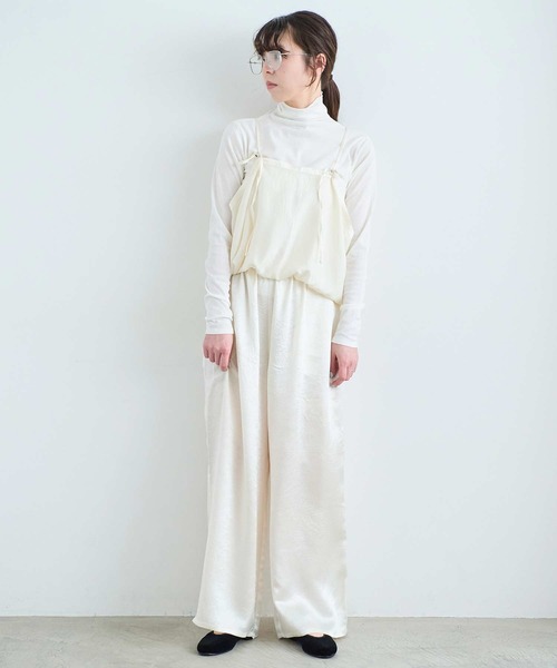 I am I in fact...(アイアムアイインファクト)の「CREAM PANTS(その他パンツ・レディース・アイボリー・FREE)」の8枚目の写真