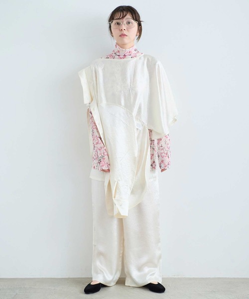 I am I in fact...(アイアムアイインファクト)の「CREAM PANTS(その他パンツ・レディース・アイボリー・FREE)」の9枚目の写真