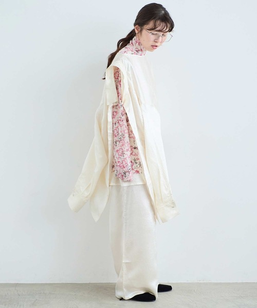I am I in fact...(アイアムアイインファクト)の「CREAM PANTS(その他パンツ・レディース・アイボリー・FREE)」の11枚目の写真