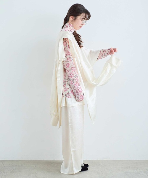 I am I in fact...(アイアムアイインファクト)の「CREAM PANTS(その他パンツ・レディース・アイボリー・FREE)」の12枚目の写真