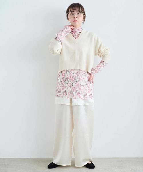 I am I in fact...(アイアムアイインファクト)の「CREAM PANTS(その他パンツ・レディース・アイボリー・FREE)」の14枚目の写真