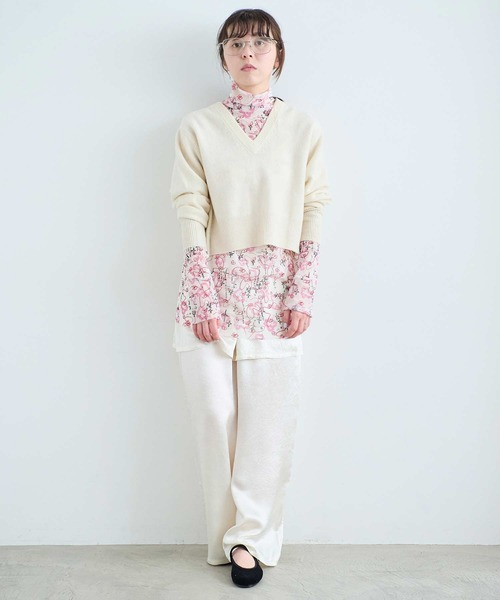 I am I in fact...(アイアムアイインファクト)の「CREAM PANTS(その他パンツ・レディース・アイボリー・FREE)」の15枚目の写真