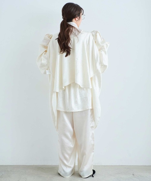 I am I in fact...(アイアムアイインファクト)の「CREAM PANTS(その他パンツ・レディース・アイボリー・FREE)」の22枚目の写真
