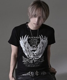RUDOL（ルドル）の「『RUDOL/ルドル』ネックレス付き半袖Tシャツ TCサーマルネックレス付きグランジ半袖TEE（Tシャツ/カットソー）」