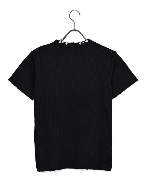 RUDOL(ルドル)の「『RUDOL/ルドル』ネックレス付き半袖Tシャツ TCサーマルネックレス付きグランジ半袖TEE(Tシャツ/カットソー・メンズ・ブラック/ホワイト・L/M)」の13枚目の写真