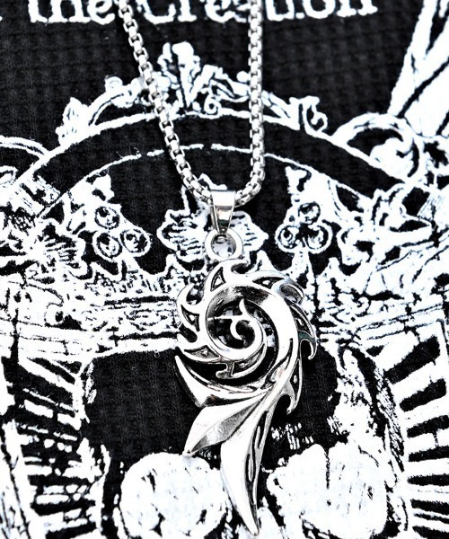 RUDOL(ルドル)の「『RUDOL/ルドル』ネックレス付き半袖Tシャツ TCサーマルネックレス付きグランジ半袖TEE(Tシャツ/カットソー・メンズ・ブラック/ホワイト・L/M)」の16枚目の写真