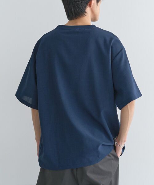 CRAFT STANDARD BOUTIQUE(クラフトスタンダードブティック)の「接触冷感/吸水速乾/UVカット Fluxaire 半袖シャツプルオーバー(Tシャツ/カットソー・メンズ・グレイッシュベージュ/ネイビー/ブラック/チャコールグレー・M/L)」の19枚目の写真