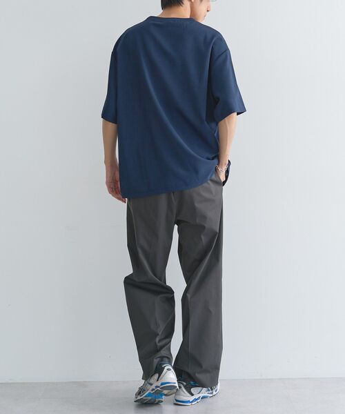 CRAFT STANDARD BOUTIQUE(クラフトスタンダードブティック)の「接触冷感/吸水速乾/UVカット Fluxaire 半袖シャツプルオーバー(Tシャツ/カットソー・メンズ・グレイッシュベージュ/ネイビー/ブラック/チャコールグレー・M/L)」の22枚目の写真