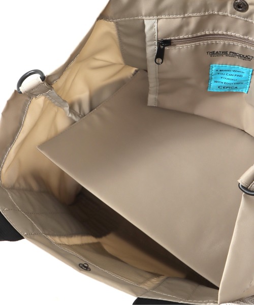 THEATRE PRODUCTS(シアタープロダクツ)の「【THEATRE PRODUCTS×Cepica】テムズフリルメッシュ2WAYトートバッグ(ショルダーバッグ・レディース・ブラック/グレー/ブルー・FREE)」の19枚目の写真