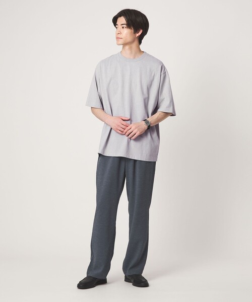 green label relaxing(グリーンレーベルリラクシング)の「オーバーダイ クルーネック 半袖 Tシャツ カットソー(Tシャツ/カットソー・メンズ・オレンジ/レッド/ダークグレー/ライトグレー・XL/L/S/M)」の16枚目の写真