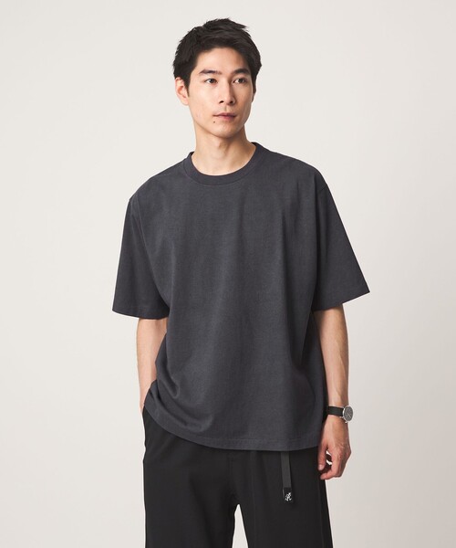 green label relaxing(グリーンレーベルリラクシング)の「オーバーダイ クルーネック 半袖 Tシャツ カットソー(Tシャツ/カットソー・メンズ・オレンジ/レッド/ダークグレー/ライトグレー・XL/L/S/M)」の17枚目の写真