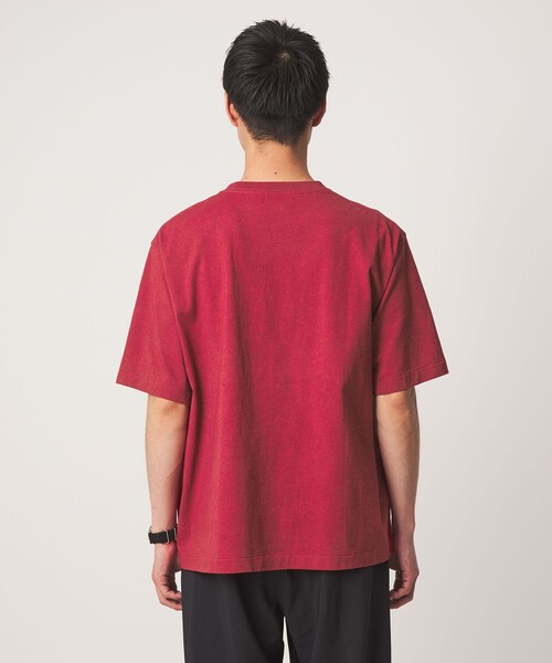 green label relaxing(グリーンレーベルリラクシング)の「オーバーダイ クルーネック 半袖 Tシャツ カットソー(Tシャツ/カットソー・メンズ・オレンジ/レッド/ダークグレー/ライトグレー・XL/L/S/M)」の18枚目の写真