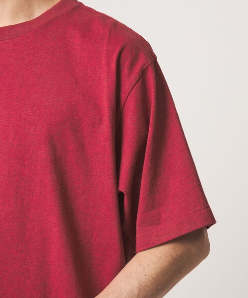 green label relaxing(グリーンレーベルリラクシング)の「オーバーダイ クルーネック 半袖 Tシャツ カットソー(Tシャツ/カットソー・メンズ・オレンジ/レッド/ダークグレー/ライトグレー・XL/L/S/M)」の20枚目の写真