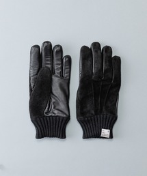 KURODA（クロダ）の「【KURODA】ピッグスエードラムコンビカフスグローブ / タッチパネル対応 OB05260M8（手袋）」