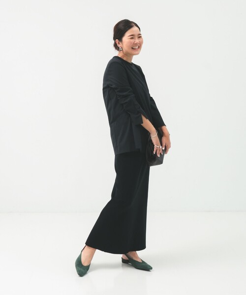 Demi-Luxe BEAMS(デミルクス ビームス)の「マニッシュ Iライン スカート .M(スカート・レディース・チャコールグレー/ブラック・38/36)」の13枚目の写真