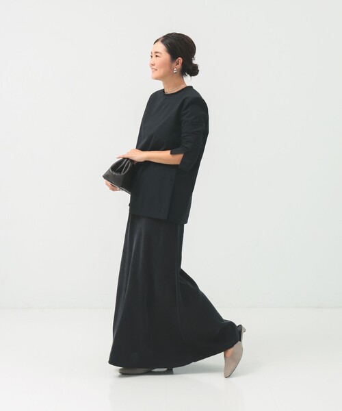 Demi-Luxe BEAMS(デミルクス ビームス)の「マニッシュ Iライン スカート .M(スカート・レディース・チャコールグレー/ブラック・38/36)」の14枚目の写真