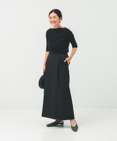 Demi-Luxe BEAMS(デミルクス ビームス)の「マニッシュ Iライン スカート .M(スカート・レディース・チャコールグレー/ブラック・38/36)」の16枚目の写真