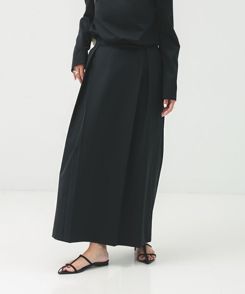 Demi-Luxe BEAMS(デミルクス ビームス)の「マニッシュ Iライン スカート .M(スカート・レディース・チャコールグレー/ブラック・38/36)」の18枚目の写真