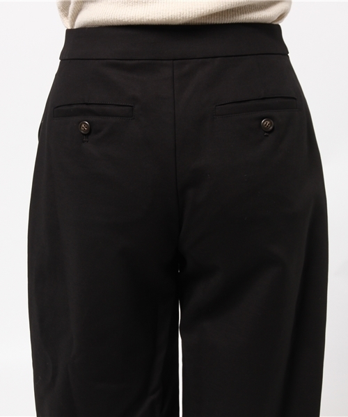 Chez toi（シェトワ）の「タックストレッチパンツ（その他パンツ・レディース・キャメル/ブラック・38/36）」の7枚目の写真