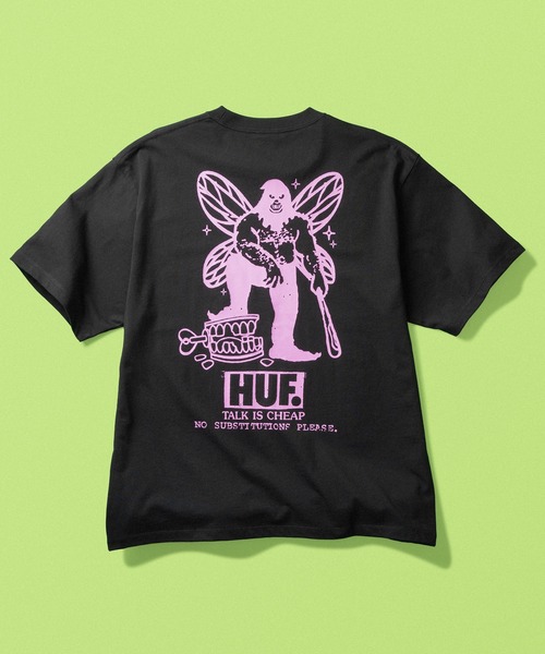 HUF(ハフ)の「TOOTH FAIRY TEE(Tシャツ/カットソー・メンズ・ブラック/ホワイト・XXL/XL/L/M/S)」の14枚目の写真