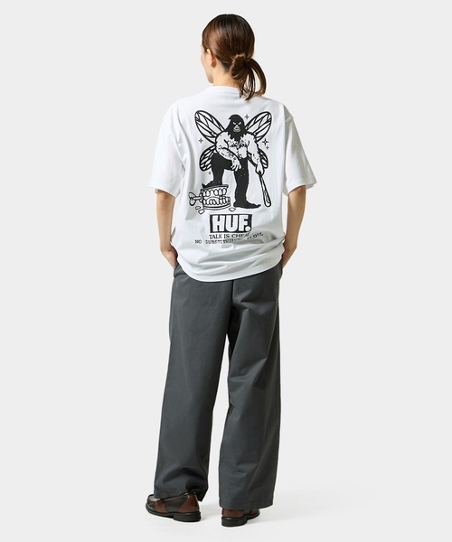 HUF(ハフ)の「TOOTH FAIRY TEE(Tシャツ/カットソー・メンズ・ブラック/ホワイト・XXL/XL/L/M/S)」の9枚目の写真
