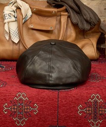 DRIFTER LEATHER CASQUETTE