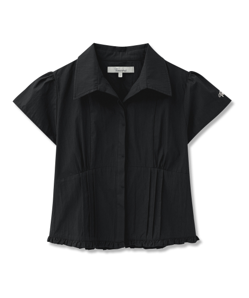 Vivacious(ビバシャス)の「エリシアシャツ_3カラー(シャツ/ブラウス・レディース・ホワイト/ブラック/ネイビー・SMALL/MEDIUM/LARGE)」の7枚目の写真