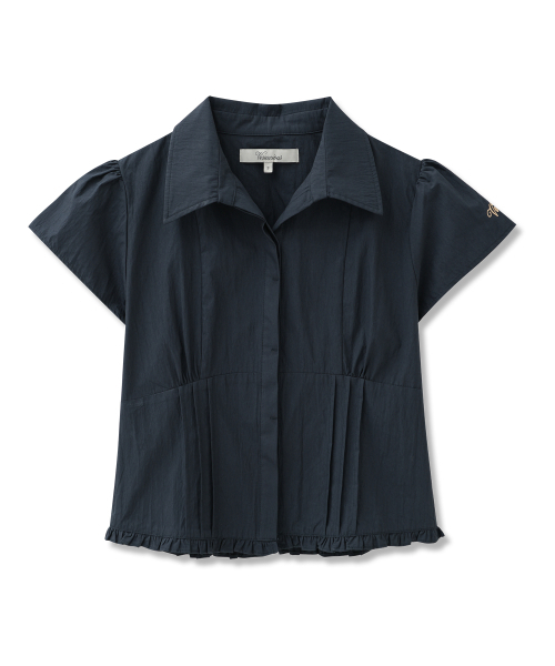 Vivacious(ビバシャス)の「エリシアシャツ_3カラー(シャツ/ブラウス・レディース・ホワイト/ブラック/ネイビー・SMALL/MEDIUM/LARGE)」の8枚目の写真
