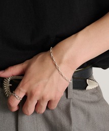 MILITARY（ミリタリー）の「【MAISON CLUB】Paper Chain Bracelet Silver925 KUN（ブレスレット）」