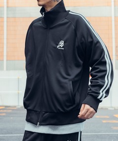 FRED PERRY/フレッドペリー] クロップドデザイン トラックジャケット