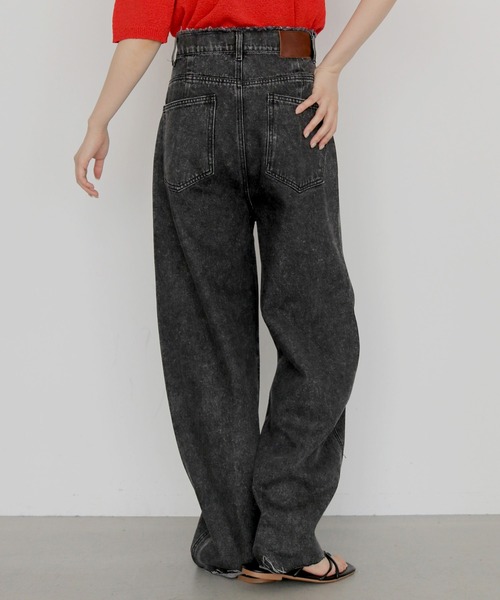 cheriella(シェリエラ)の「【cheriella】ビンテージライクヨークカーブデニムパンツ VINTAGE-LIKE YOKE DENIM PANTS(デニムパンツ・レディース・ブラウン/ライム/ブラック・FREE)」の19枚目の写真