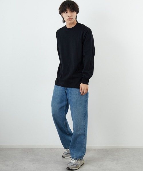 KURO 長袖素面T恤