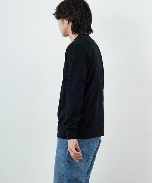 HANES（ヘインズ）の「【WEB先行予約】[HANES/ヘインズ] KURO ロングスリーブパックTシャツ（Tシャツ/カットソー・レディース・ブラック・M/XL/L）」の19枚目の写真