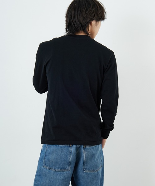 HANES（ヘインズ）の「【WEB先行予約】[HANES/ヘインズ] KURO ロングスリーブパックTシャツ（Tシャツ/カットソー・レディース・ブラック・M/XL/L）」の20枚目の写真