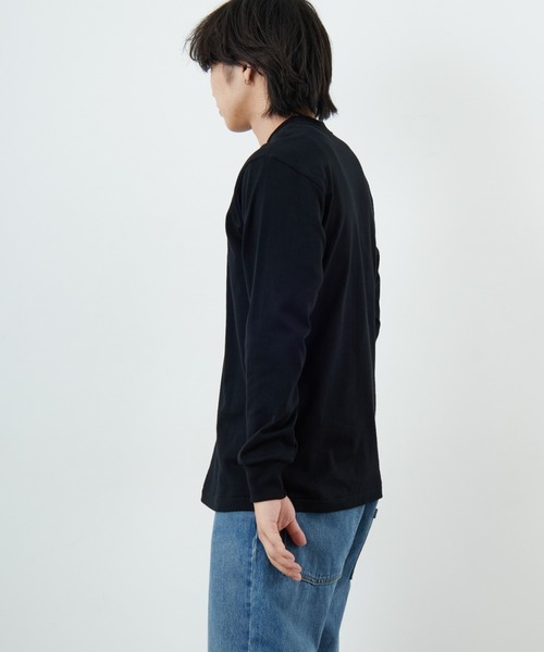 HANES（ヘインズ）の「【WEB先行予約】[HANES/ヘインズ] KURO ロングスリーブパックTシャツ（Tシャツ/カットソー・レディース・ブラック・M/XL/L）」の22枚目の写真