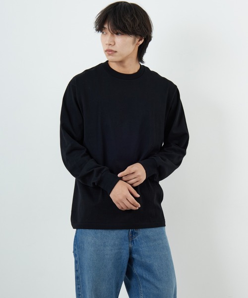 HANES（ヘインズ）の「【WEB先行予約】[HANES/ヘインズ] KURO ロングスリーブパックTシャツ（Tシャツ/カットソー・レディース・ブラック・M/XL/L）」の12枚目の写真