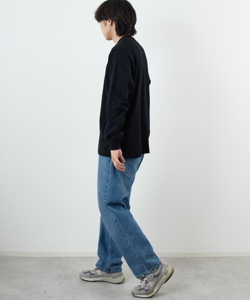 HANES（ヘインズ）の「【WEB先行予約】[HANES/ヘインズ] KURO ロングスリーブパックTシャツ（Tシャツ/カットソー・レディース・ブラック・M/XL/L）」の16枚目の写真