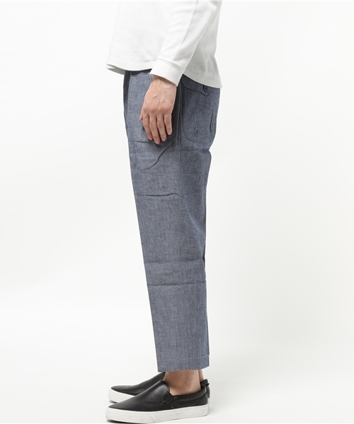 OUTLET（アウトレット）の「【BLOOM&BRANCH】MANシャンブレーグルカPS（その他パンツ・メンズ・インディゴブルー・MEDIUM/LARGE）」の6枚目の写真