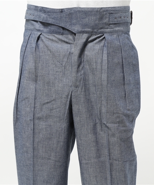 OUTLET（アウトレット）の「【BLOOM&BRANCH】MANシャンブレーグルカPS（その他パンツ・メンズ・インディゴブルー・MEDIUM/LARGE）」の9枚目の写真