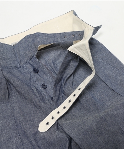 OUTLET（アウトレット）の「【BLOOM&BRANCH】MANシャンブレーグルカPS（その他パンツ・メンズ・インディゴブルー・MEDIUM/LARGE）」の4枚目の写真