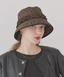Chapeau d' O Lame Angora Hood / シャポードオー（ハット）｜Chapeau