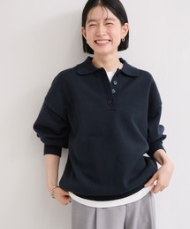 LE CERCLE par rope'（ルセルクルパーロペ）の「【WEB限定】襟付きニットプルオーバー ふんわり・モチモチ（ニット/セーター）」